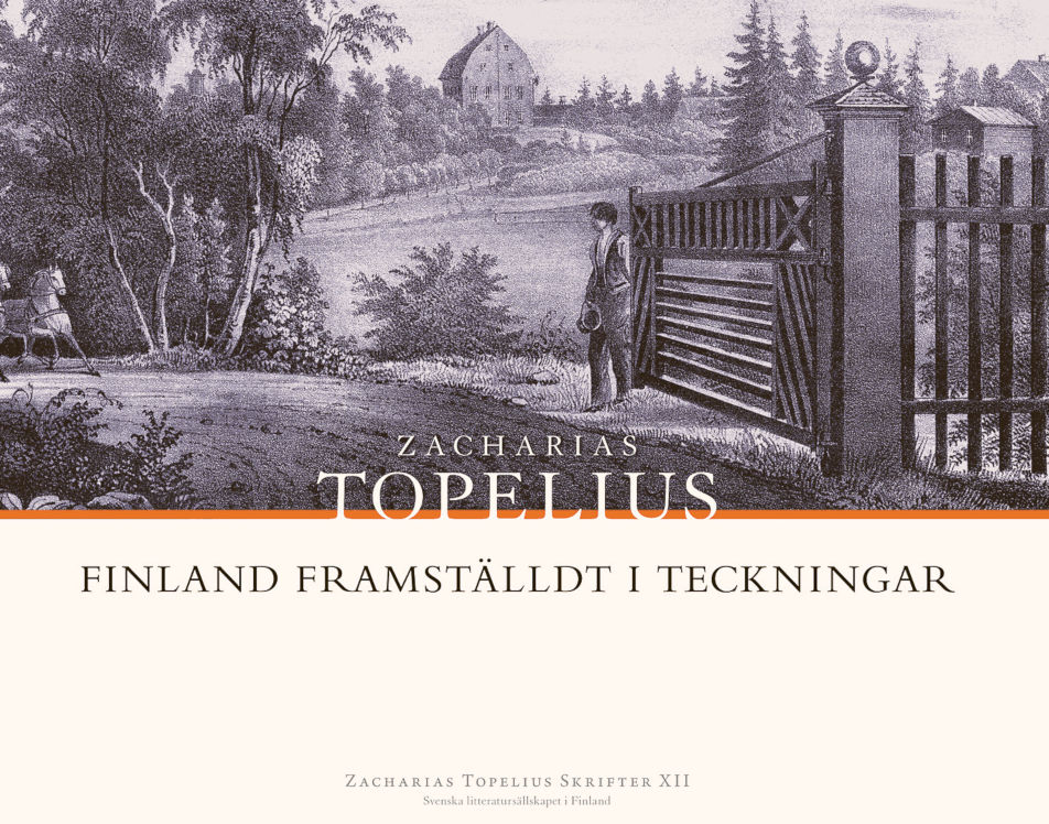 Omslaget till Finland framställdt i teckningar