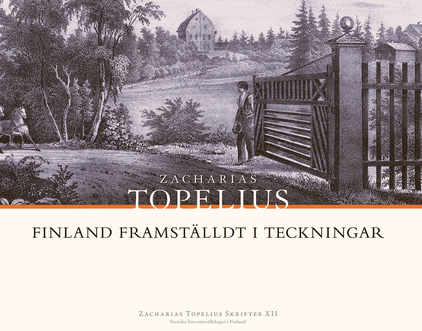 Omslaget till Finland framställdt i teckningar