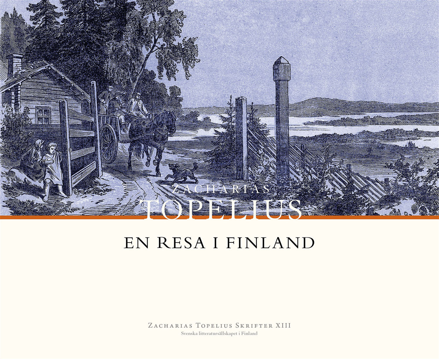 Omslaget till En resa i Finland